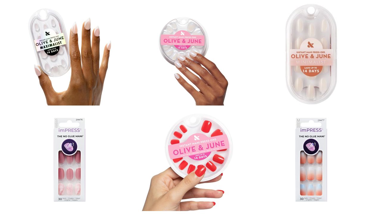 🎨Designer Nail Lot | Olive & June, imPRESS & Chrome Tips #6102 (117 units) - Image 1