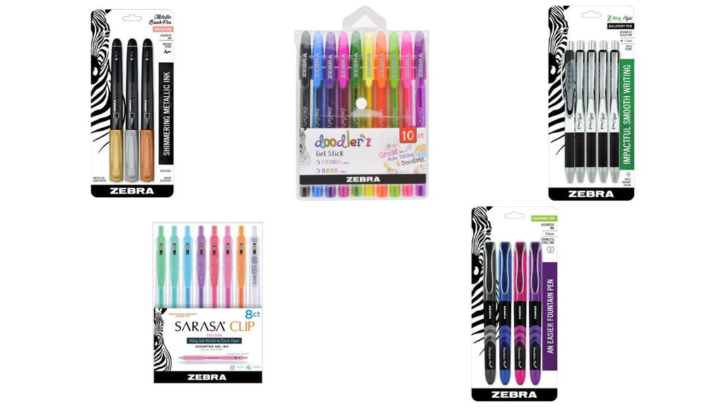 🖊️Zebra Writing Bundle – Gel, Ballpoint, Fineliners, & More Manifested Lot #4989 - (189 units) - Image 3