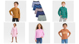 🧸Target Kids Apparel Mix — Holiday PJs, Graphics, Cardigans & Basics #5944 (90 units) - Image 1