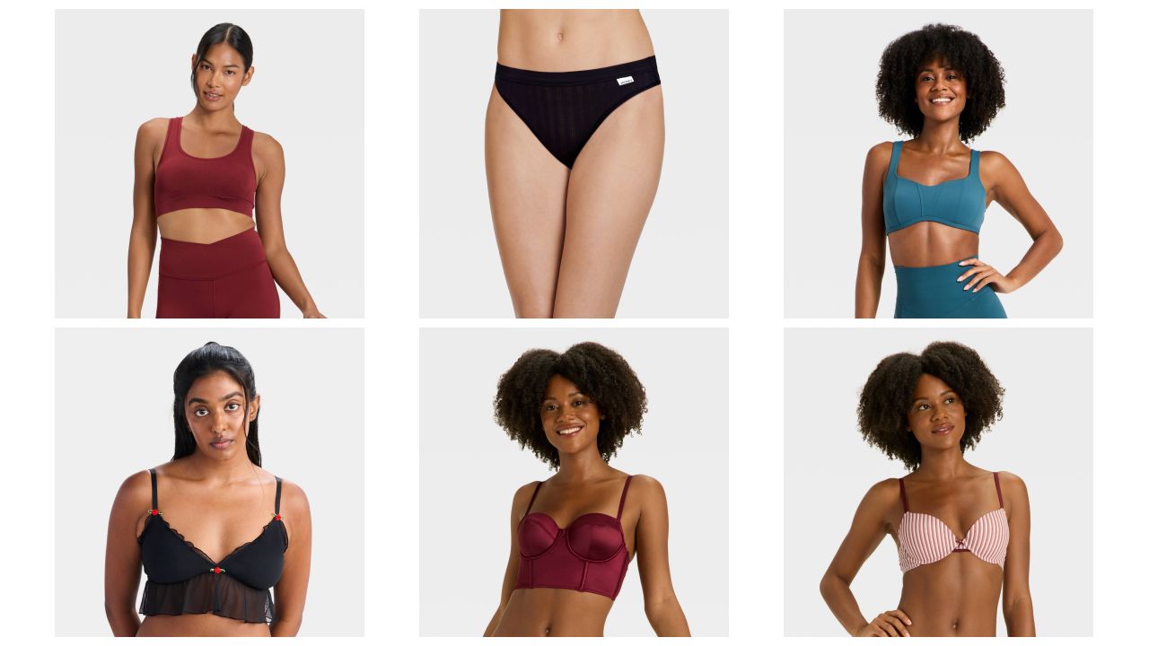 👙 Target Intimates & Activewear Lot - Auden, All In Motion, Maidenform #6362 (155 units) - Image 1