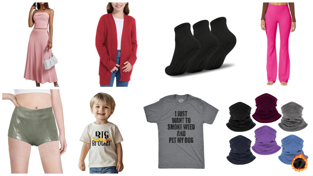 🛍️ Amazon Ready-to-Sell Clothing - Amazon Essentials and The Wild Collective #6532 (145 units) - Image 3