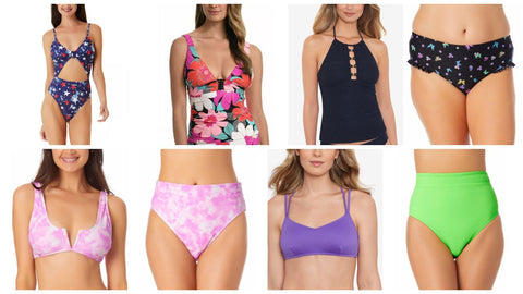 💫Premium Swimwear Lot #4377 - California Waves, Becca Etc, Lauren Ralph Lauren, and more