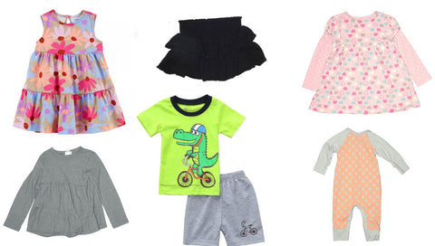 😍New Manifested Kids Clothing Lot Carter's, Falls Creek and much more #4131 (75 units)