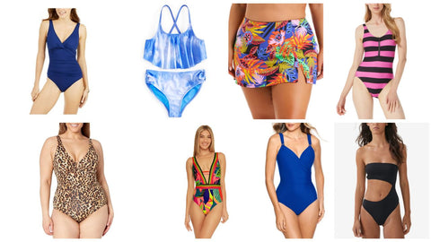 👙New Manifested Premium Swimwear Lot Michael Kors, Lucky Brand, Bar III #4160 (50 units)