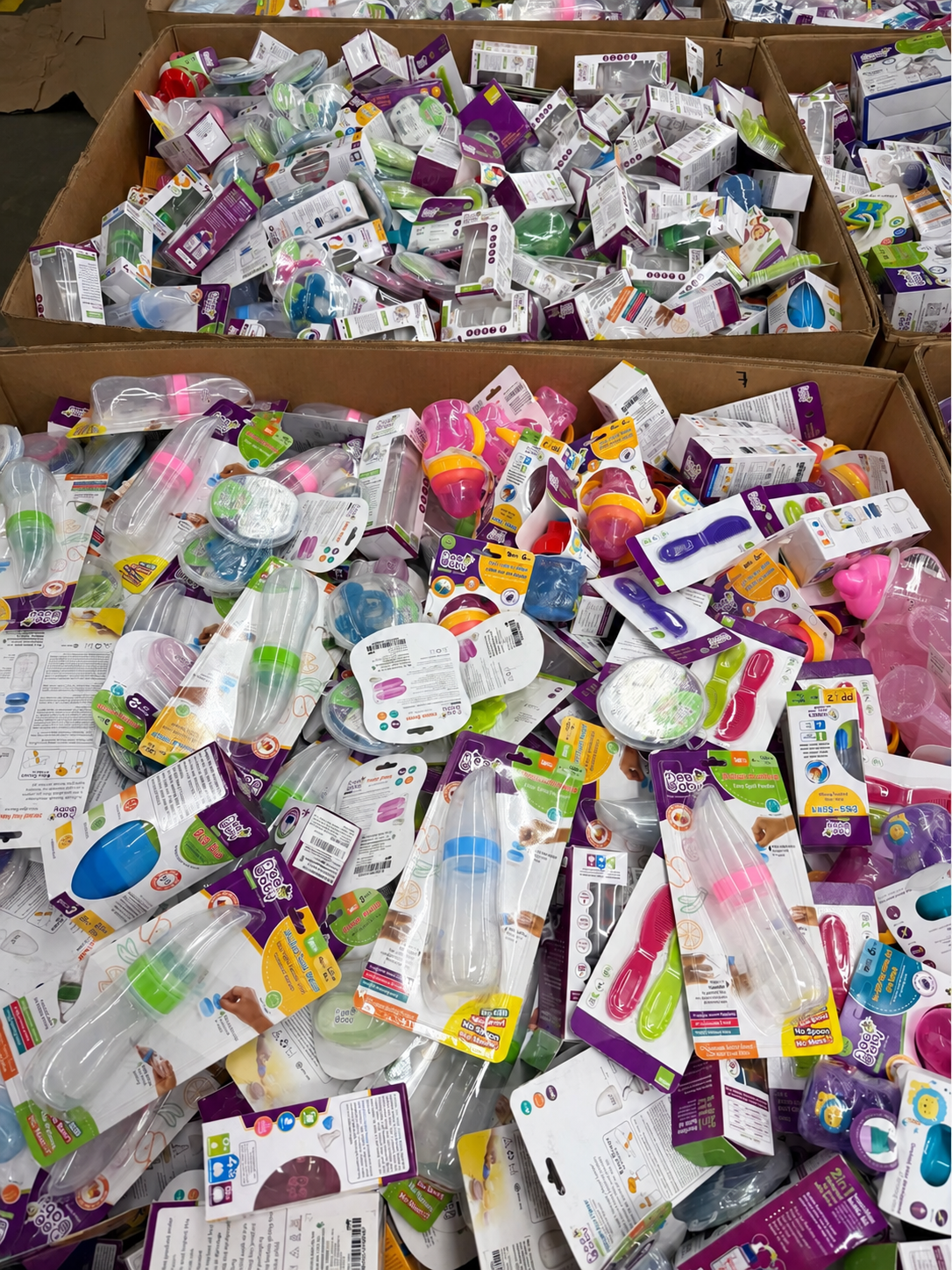 BeeBaby Premium Baby Care Liquidation Pallet – Bottles, Feeding Essentials & More (1000 Units)