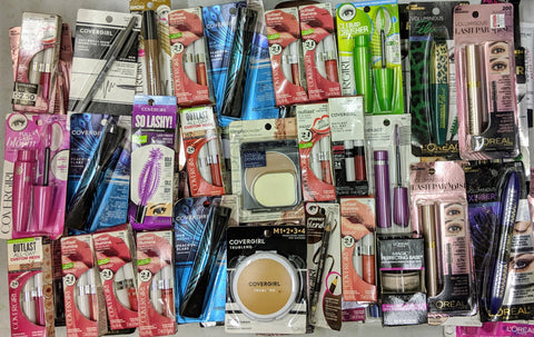  25 Assorted Piece Lot of Name Brand Makeup Wholesale