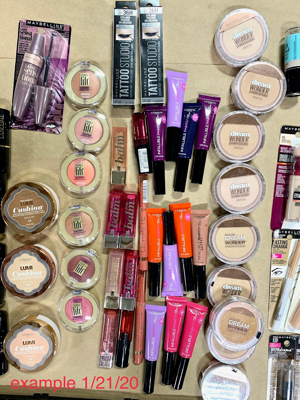 Brand Name Cosmetics Lots